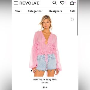 SNDYS Bali Top from Revolve